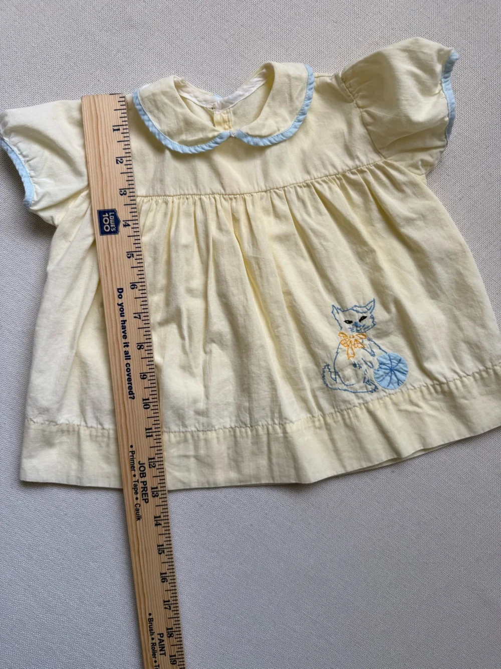 Vintage Dress Bundle Cat Floral Cottagecore 3-6M